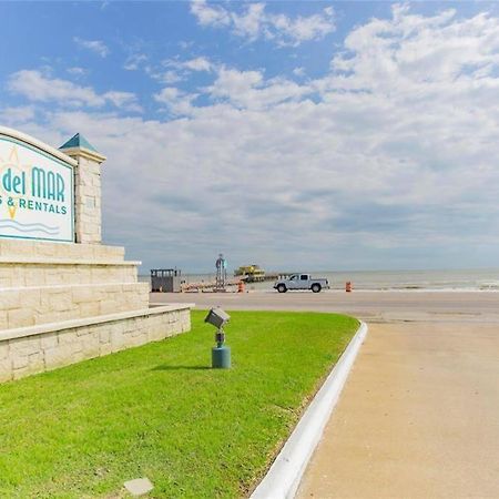 Gypsea Blu Beach Condo Steps To The Beach Galveston Eksteriør bilde