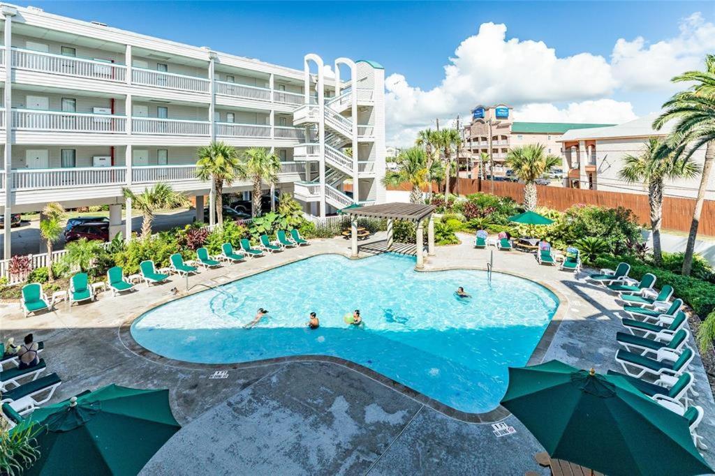 Gypsea Blu Beach Condo Steps To The Beach Galveston Eksteriør bilde