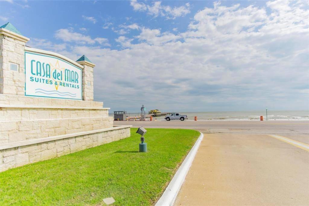 Gypsea Blu Beach Condo Steps To The Beach Galveston Eksteriør bilde